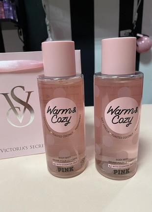 Спрей warm & cozy від pink victoria's secret