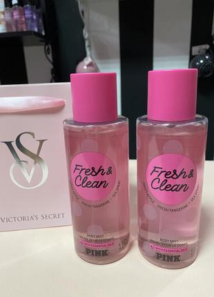 Парфумований спрей victoria’s secret pink fresh & clean