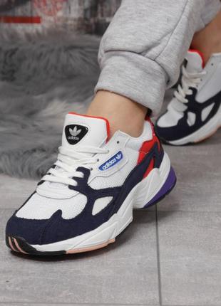 Sale! кроссовки женские adidas falcon белые3 фото