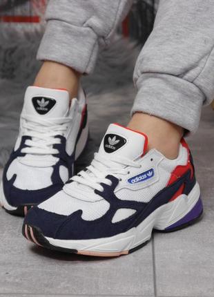 Sale! кроссовки женские adidas falcon белые4 фото