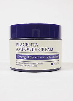 Антивозрастной лифтинговый плацентарный крем mizon placenta ampoule cream5 фото