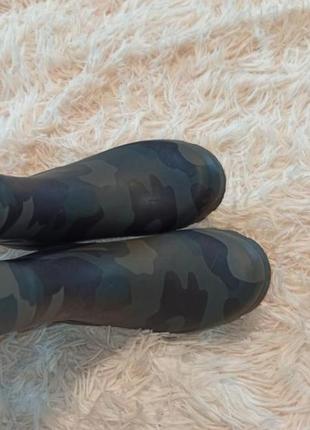 Гумові чоботи чобітки гумаки  резиновые сапоги сапожки4 фото