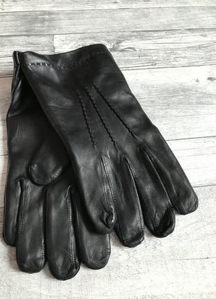 Чоловічі італійські шкіряні рукавички guder gloves2 фото