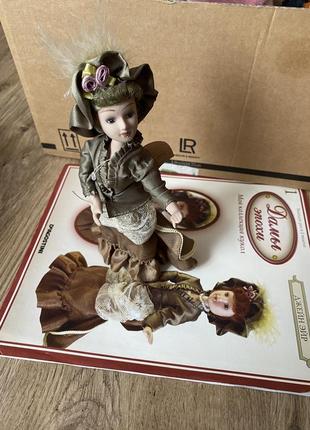 Фарфорова лялька колекційна