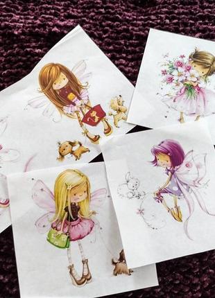 Карта декупажна, фрагменти