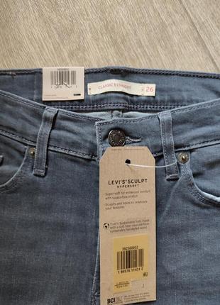 Джинсы levi’s® sculpt супер стрейч 26 размер4 фото