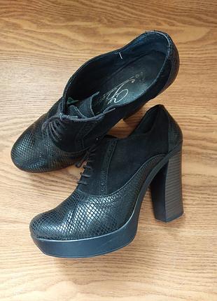 Кожаные ботинки 3