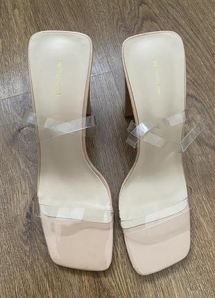 Идеальные босоножки, босоножки, квадратный носок