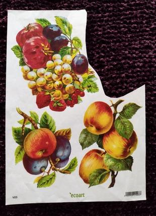 Карта декупажна