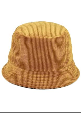 Демісезонна демі вельветова кепка панама шапка, капелюх пельмень1 фото