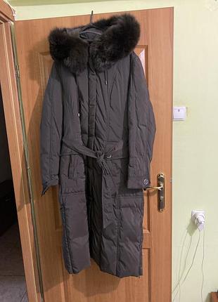 Пуховик пальто