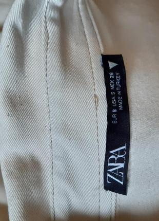 Стильное, джинсовое мини платье рубашка с объемными рукавами zara8 фото