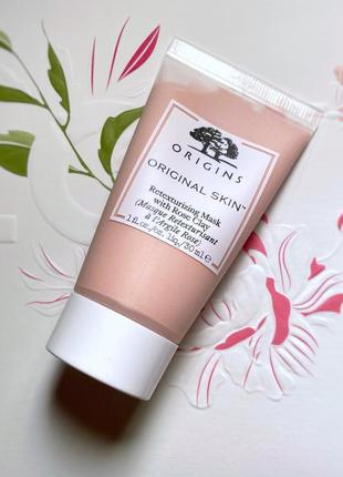 Маска для обличчя origins original skin retexturizing mask with rose clay.