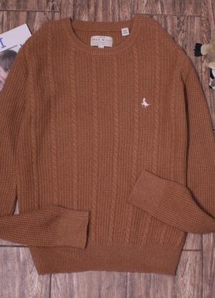 Стильный шерстяной свитер джемпер на подростка1 фото