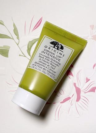 Нічна зволожуюча маска для обличчя origins overnight hydration mask