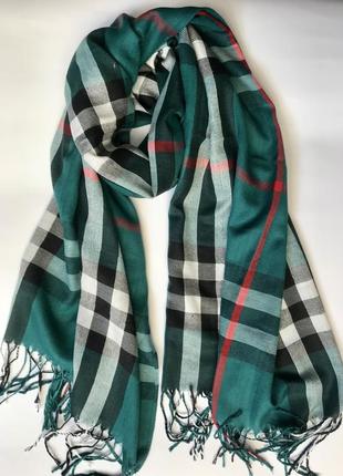 Шарф демісезонний зелений