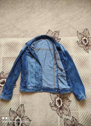 Джинсовка чоловіча,джинсова куртка, джинсовая мужская куртка2 фото