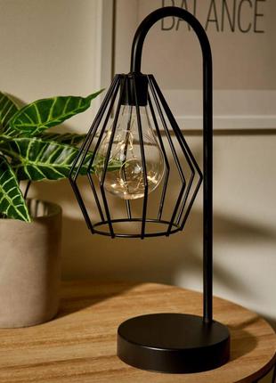 Чорний стильний світильник, новий!