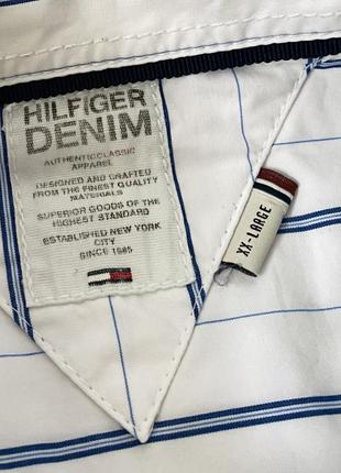 Рубашка tommy hilfiger в полоску4 фото