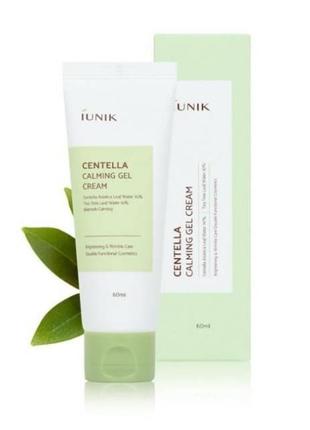 Заспокійливий крем-гель з центелою iunik centella calming gel cream 60ml