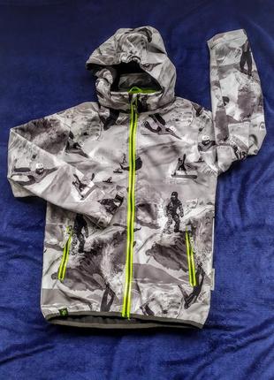 Базова куртка софтшелл для сноуборда (від basecamp, 10-11 років, ріст 146см)