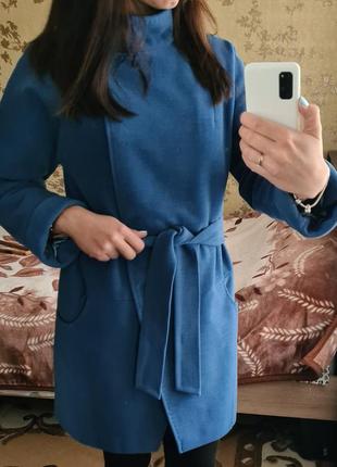 Пальто синього кольору, осінньо-зимне vladlen (дніпро)