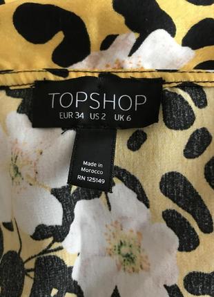 Topshop-яскрава блуза в принт! р.-345 фото