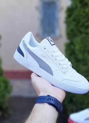 Puma ralph sampson белые с серым