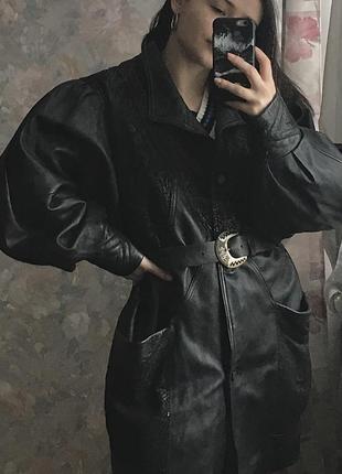 Неймовірна вінтажна шкіряна куртка 100% шкіра!