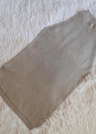 Красивая кофтюля золотистого цвета от river island