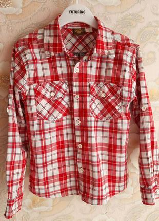 Рубашка для мальчика 7-8лет