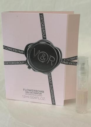 Viktor&rolf flowerbomb eau de parfum парфюмированная вода, 1,2 мл