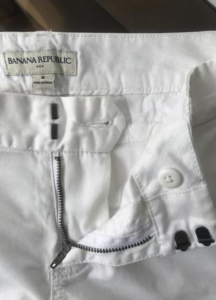 Белые шорты, banana republic, сша3 фото