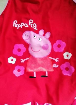 Купальник peppa pig 1,5 2 роки2 фото