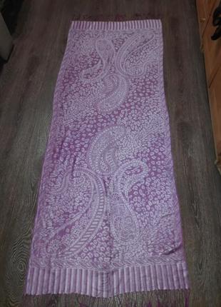 Шовк + кашемір розкішний палантін великий шарф fringe istanbul pashmina5 фото