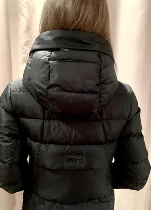Довгий пуховик пальто куртка зима5 фото
