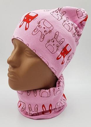 Трикотажні комплекти з зайчиками