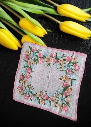 🌹🌹женский № 5 -л4 красивый носовой платок разноцветный 🌹🌹