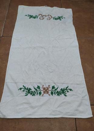 Натуральное полотенце махровое  42*82