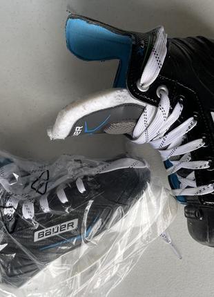 Ковзани (коньки) bauer x-lp youth ice hockey skates y12 (30) 20 см2 фото