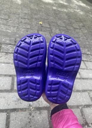 Гумові чобітки crocs оригінал с7 3