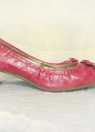 Туфлі-човники ecco, шкіра, розмір 39