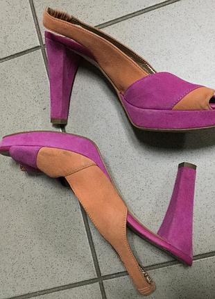 Босоножки туфли eram кожа 40