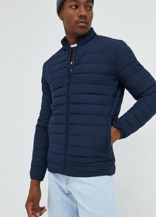 Куртка jack & jones recycle puffer navy