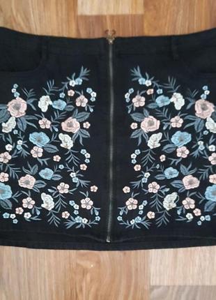 Джинсовка-вишита.