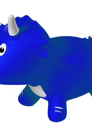 Детский прыгун динозавр bt-rj-0067 резиновый (синий)