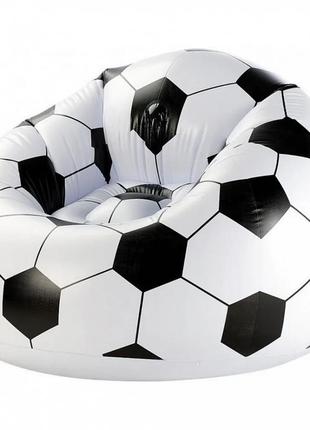 Кресло надувное футбольный мяч bw 75010  с ремкомплектом