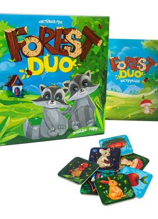 Настольная игра "forest duo" 30867 (укр.)2 фото