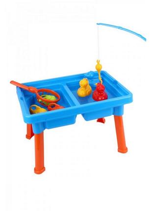 Дитячий ігровий "набір для риболовлі" технок 8133txk з столиком2 фото