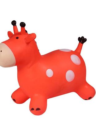 Игрушка-прыгун "жираф" bt-rj-0063 надувной (красный)